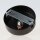 1-Loch Lampen-Baldachin 80x25 Metall schwarz mit Ringnippel 22mm für Kettenaufhängung