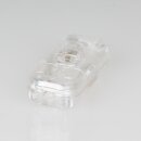 Schnurschalter Schnur-Zwischenschalter transparent 60x26mm 250V/2A für Flachkabel und Rundkabel