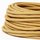 Textilkabel Stoffkabel beige 2-adrig 2x0,75 Zug-Pendelleitung S03RT-F 