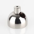 Ms Seilstopper Knopf kugelförmig mit Stahlseilführung M10x1 IG 19x18mm