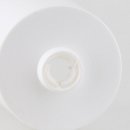 Lampen Leuchten Baldachin 60x85mm Kunststoff weiß Zylinderform für 10er Rohr