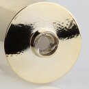 Lampen-Baldachin 60x85mm Kunststoff messingfarbig Zylinderform für 10er Rohr
