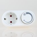 Steckdosen-Dimmer für LED Lampen 3-24W/230V und...