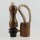 Hanf Lampenpendel mit E27 Lampenfassung und Holz Baldachin 1 Meter lang
