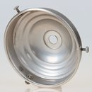 Lampenschirm Glashalter 89x34mm edelstahloptik für E14 und E27 Fassung