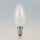 Sigor E14 LED Filament Kerzenlampe matt 2,5W = (25W) 250lm warmweiß dimmbar