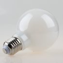 Sigor E27 LED Globe Filament Leuchtmittel 220-240V/7W=60W warmweiß Durchmesser 80mm dimmbar