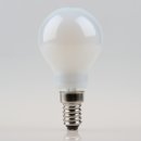 Sigor E14 LED Filament Tropfenlampe opal 4,5W = (35W)...