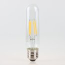 Sigor E27 LED Filament Röhrenlampe T32 klar 4,5W =...