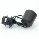 E27 Lampen Leuchtenpendel Kunststoff schwarz 120cm lang...