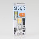 Sigor GY6.35 LED Leuchtmittel Lampe Ecolux 2.6W/12V = (28W) 300lm warmweiß