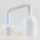 E27 Rollyzug Lampen Leuchtenpendel Kunststoff weiß 40-120cm lang mit Baldachin 