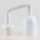 E27 Rollyzug Lampen Leuchtenpendel Kunststoff weiß 40-120cm lang mit Baldachin