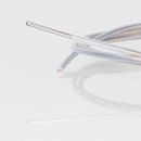 PVC-Lampenkabel Elektro-Kabel Stromkabel 1-adrig 1x0,75mm² transparent PTFE Teflon Litzenkabel
