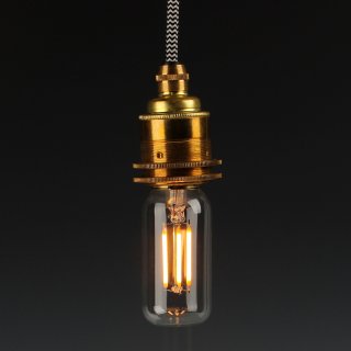 Danlamp E27 Vintage Deko LED Exterior Röhren Lampe 38mm 240V/2.5W