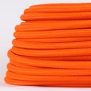 Textilkabel Stoffkabel orange 3-adrig 3x0,75...