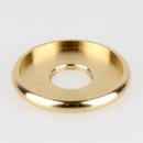 Zentrierscheibe Messing 30x3.5mm mit Rand 10.5mm Bohrung