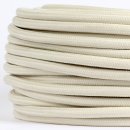 Textilkabel Stoffkabel elfenbein 3-adrig 3x0,75...