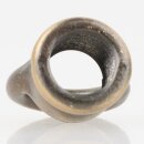 Ringnippel Metall Antik Fume 18x22mm M10x1 Innengewinde für Lampen und Leuchtenbau
