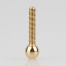 M3 Kugelkopfschraube 20x6mm Messing roh