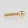 M3 Kugelkopfschraube 20x6mm Messing roh