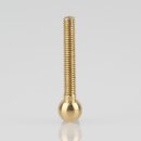 M3 Kugelkopfschraube 25x6mm Messing roh