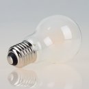 Sigor LED Filament Leuchtmittel 230V/8.5W=(75W) AGL-Form matt E27 Sockel warmweiß dimmbar