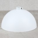 Lampen-Baldachin 50x100 Metall weiß Kugelform mit...