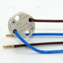 12V Niedervolt Halogen Fassung  G4-GY6,35 mit 14 cm Kabel...