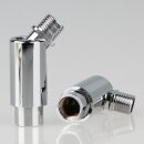 Lampen Dreh-Kippgelenk 16x48mm verchromt M10x1 AG auf...