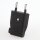 Eurostecker Europa-Flachstecker schwarz 250V/6A mit Schraubkontakte und seitlichem Kabelauslass