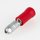 Kabelschuh 4mm Rundstecker rot isoliert für Leitungsquerschnitt 0,5-1,5mm²