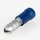 Kabelschuh 4mm Rundstecker blau isoliert für Leitungsquerschnitt 1,5-2,5mm²