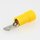 Kabelschuh Flachstecker 6.3mm gelb für Leitungsquerschnitt 2.5-6mm²