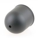 Lampen-Baldachin 73x68mm Kunststoff schwarz rund