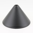 Lampen-Baldachin 110x70mm Kunststoff schwarz Pyramiden...