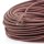 Textilkabel Stoffkabel braun 1-adrig 1x0,75mm² Einzeladerleitung 