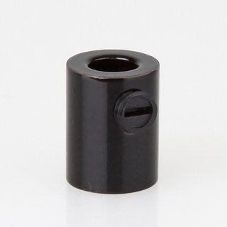 Zugentlaster Metall schwarz mit M10x1 Innengewinde