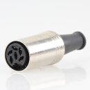 DIN-Kupplung Metall 5-polig mit Knickschutz