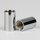 Verbindungs-Muffe Gewinde-Adapter verchromt M10x1 Innengewinde auf M10x1 Innengewinde 12x20mm